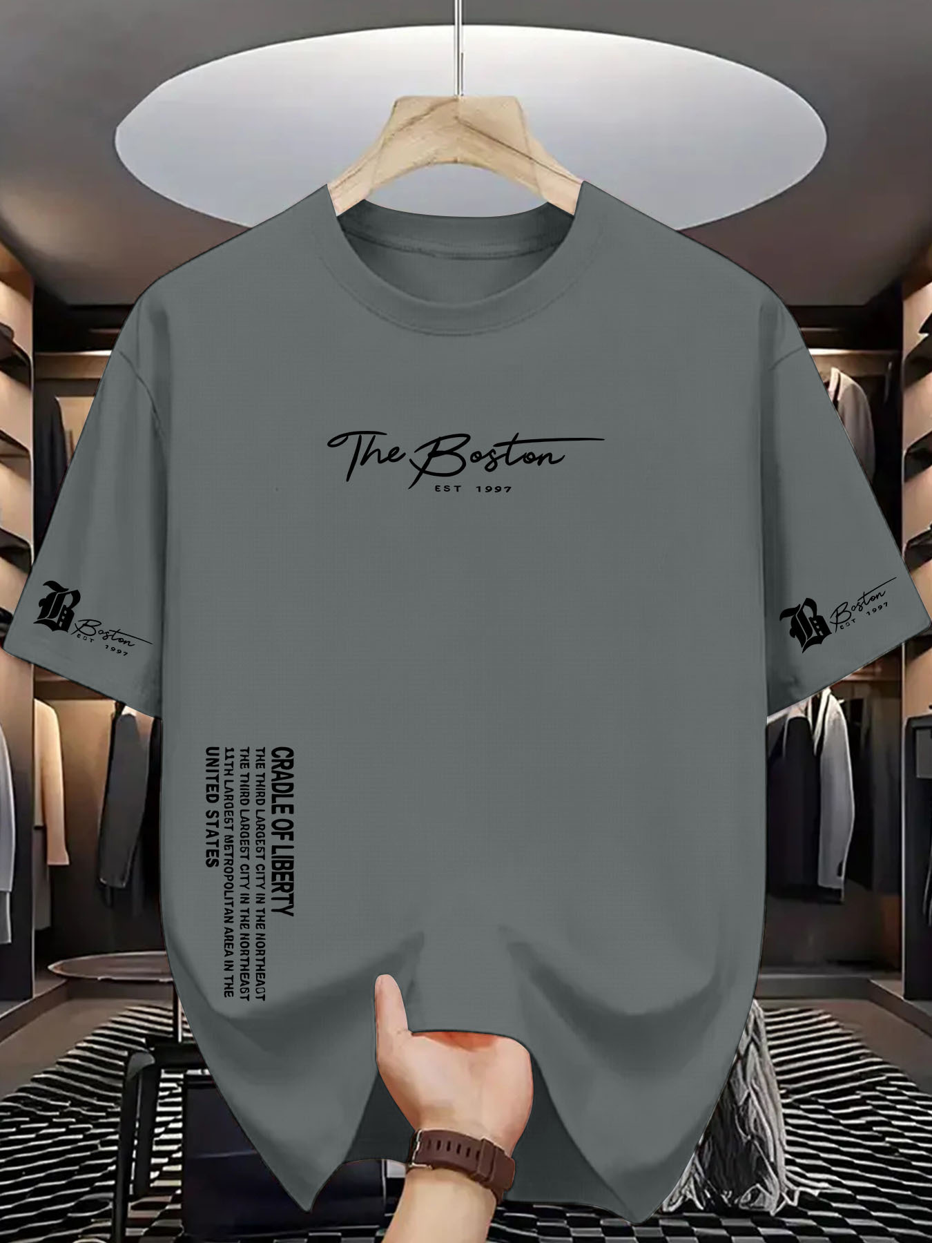 Paris Fashion Men - Men's Summer 100% Pure Cotton Fashionable