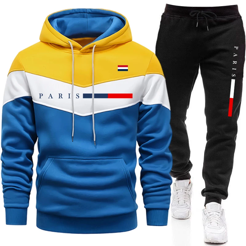 Men'S Fashion For 2026 - Urban Casual Fashion Hoodie Sportswear Paris