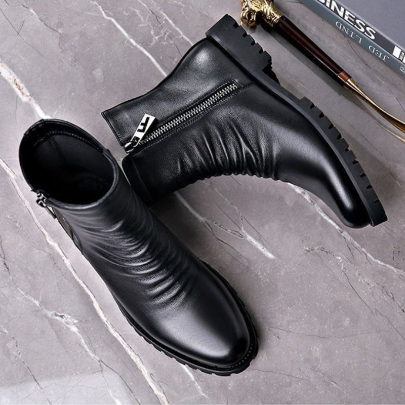 Mens Fashion Dress - High Quality Men's High Top Boots