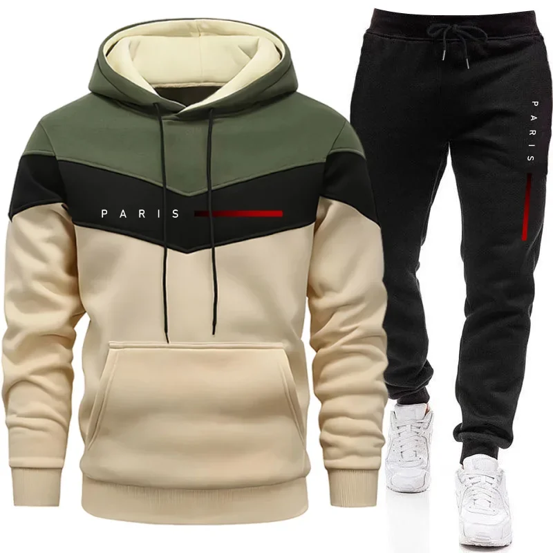 Paris Fashion Men - Paris Fashion Men's Hoodies Set Daily