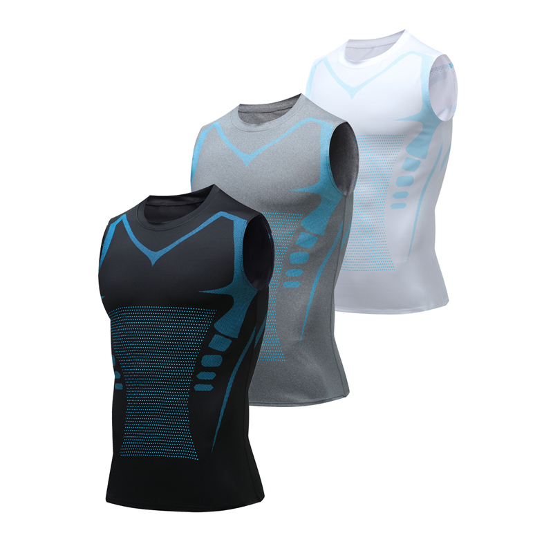 Muscle Tee Workout - Compression Tank Top Men Gym Shirt