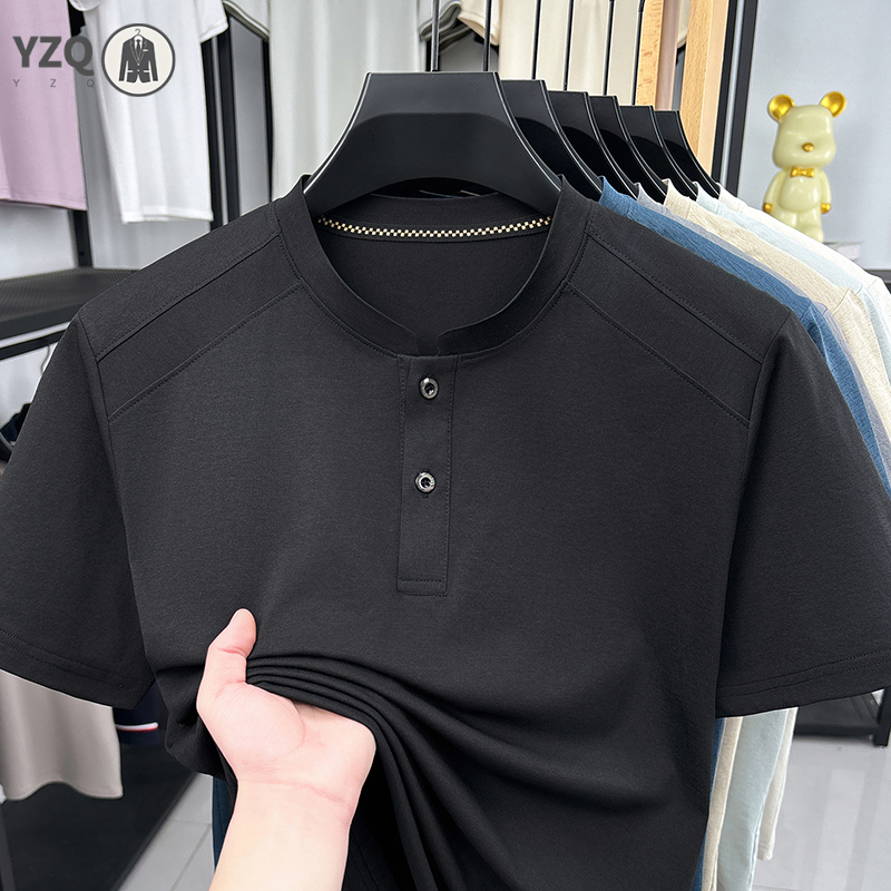 2026 Fashion Men's Henley Neck - Men'S Fashion For 2026 评论和价格