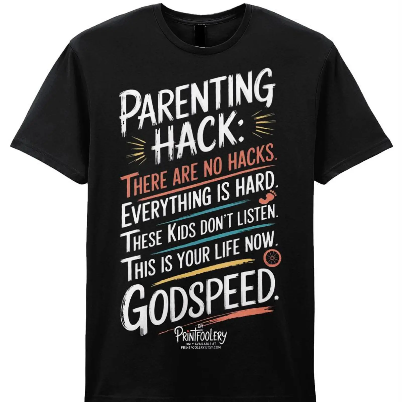 Funny Parenting Hack T Shirt R - Mens Fashion Hacks 评论和价格