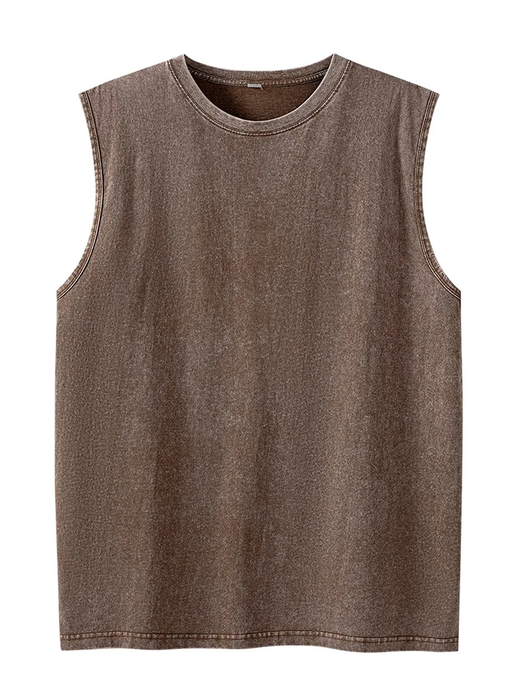 2026 Summer New Men's Washed C - Muscle Tee Workout 评论和价格