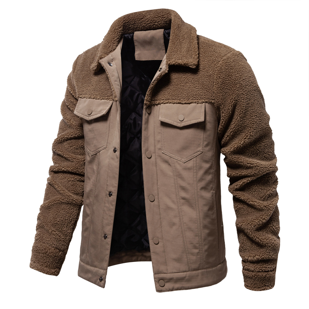 AIOPESON Men's Winter Warm Thi - Sherpa Jacket Fleece 评论和价格