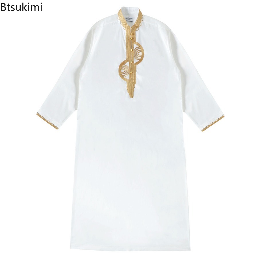 Middle East Muslim Men Clothes - Men'S Fashion Kurta 评论和价格