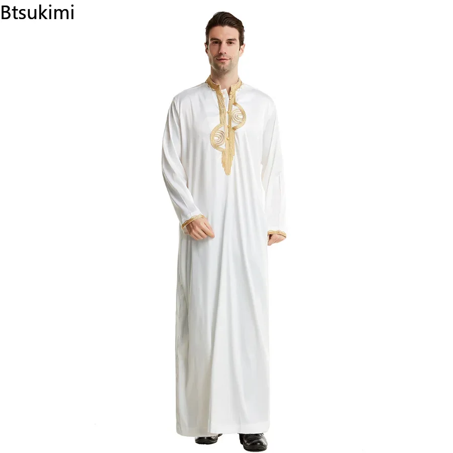Middle East Muslim Men Clothes - Men'S Fashion Kurta 评论和价格