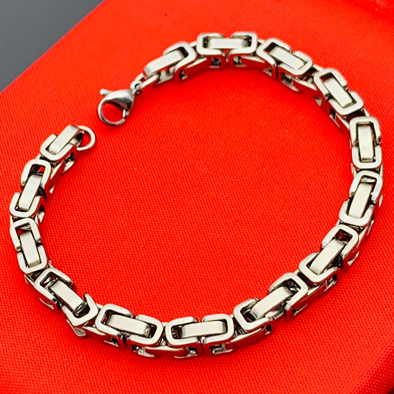 Men Jewelry Bracelet 316 Stain - Mens Fashion In 1920 评论和价格
