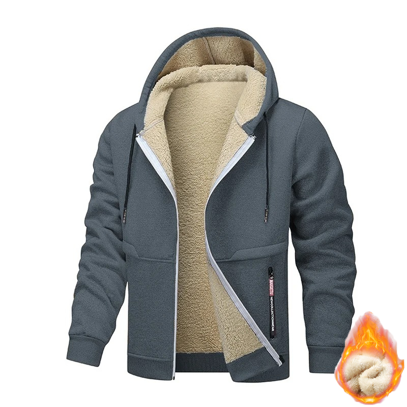 Animal Game Mens Casual Hooded - Sherpa Jacket Fleece 评论和价格