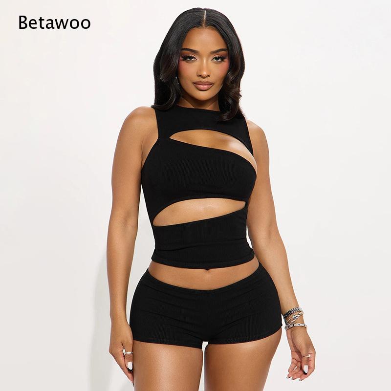 Women Sleeveless Multi Cut Out - Men'S Fashion Night Out 评论和价格