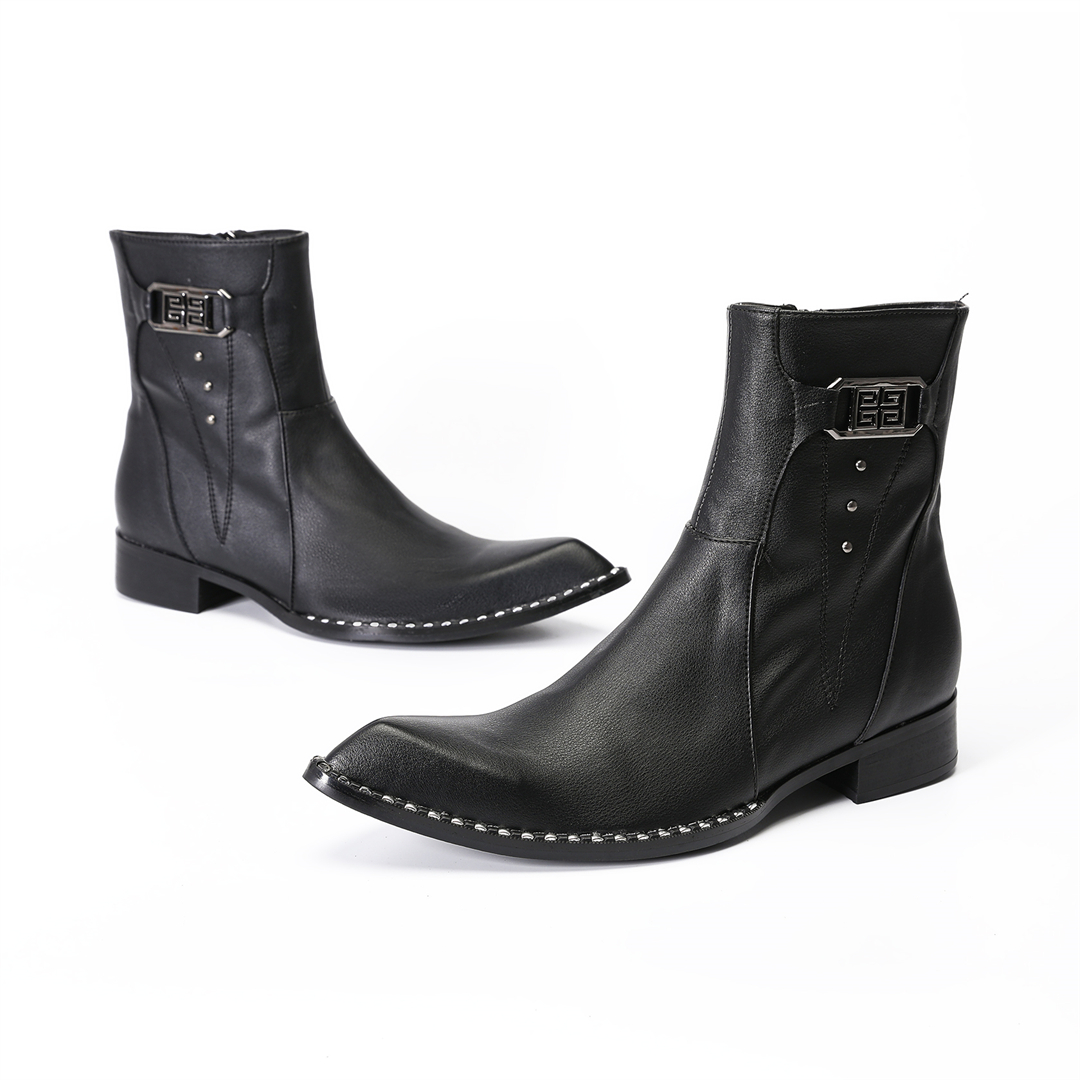 fashion black pointed toe men  - Mens Fashion Dress 评论和价格