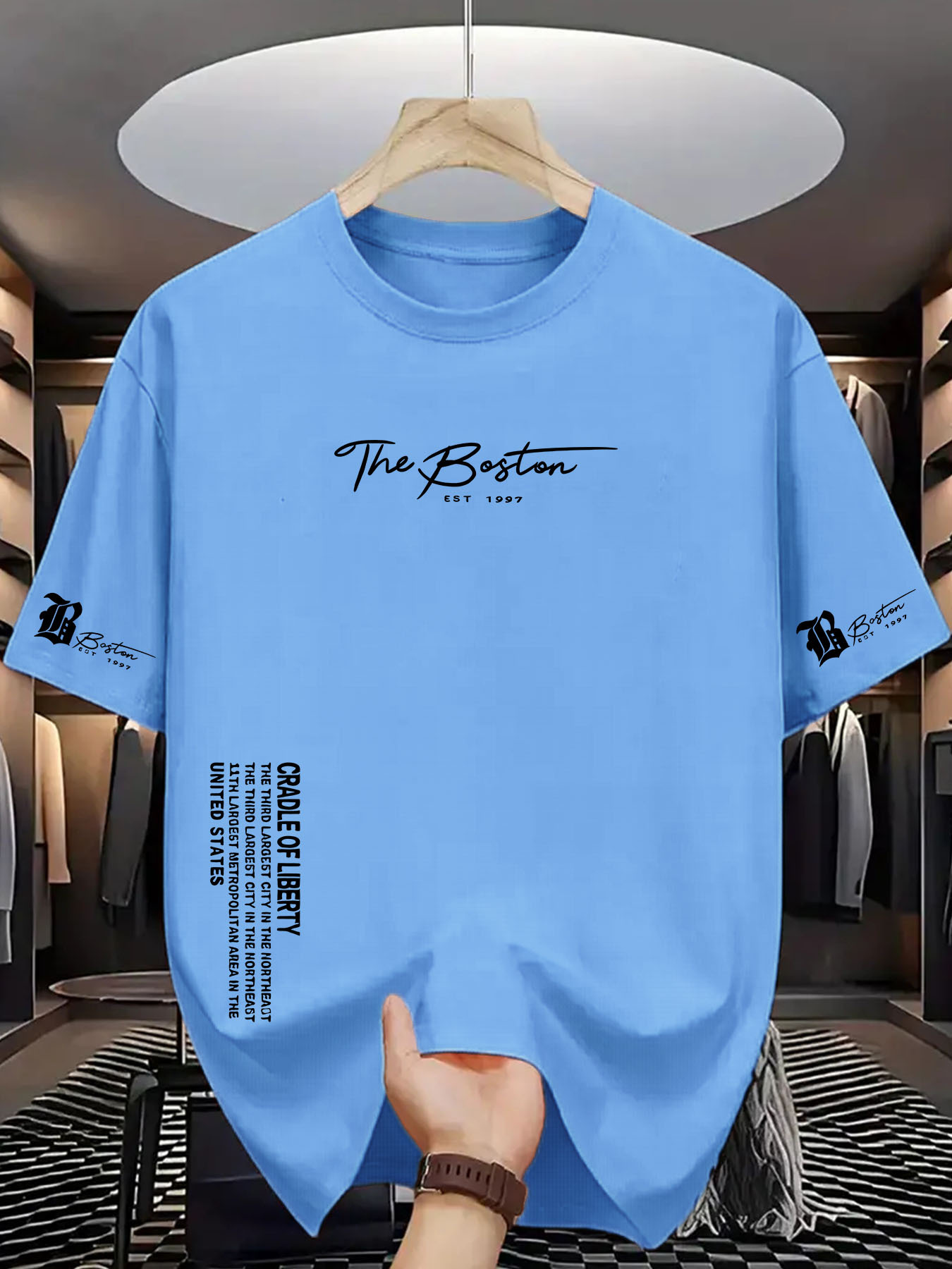 Men's Summer 100% Pure Cotton  - Paris Fashion Men 评论和价格