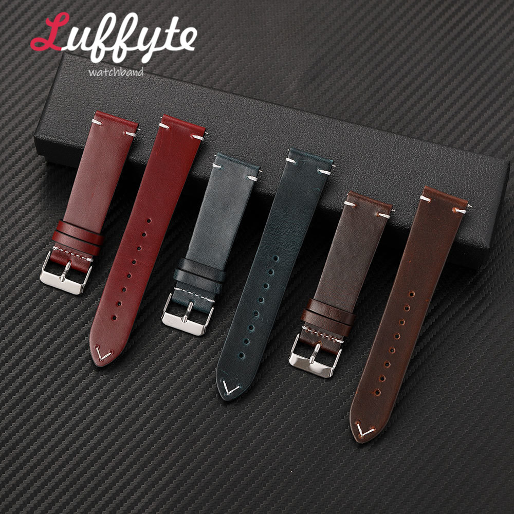 Men Retro Oil Wax Leather Stra - Mens Fashion In 1920 评论和价格