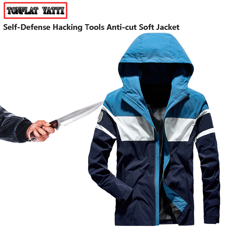 Stab Proof Anti-Cut Men Jacket - Mens Fashion Hacks 评论和价格