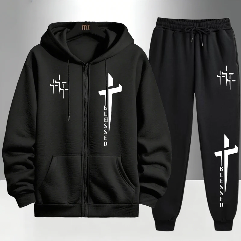 Urban Causal Fashion Hoodies O - Men'S Fashion Zipper Hoodie 评论和价格