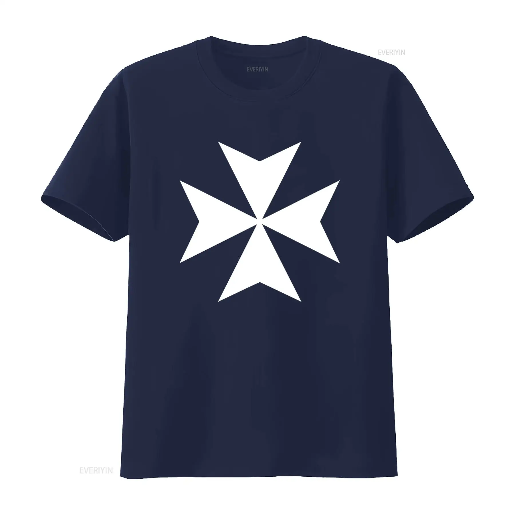 Maltese Cross T Shirt Malta Mi - Military Shirt Men 评论和价格