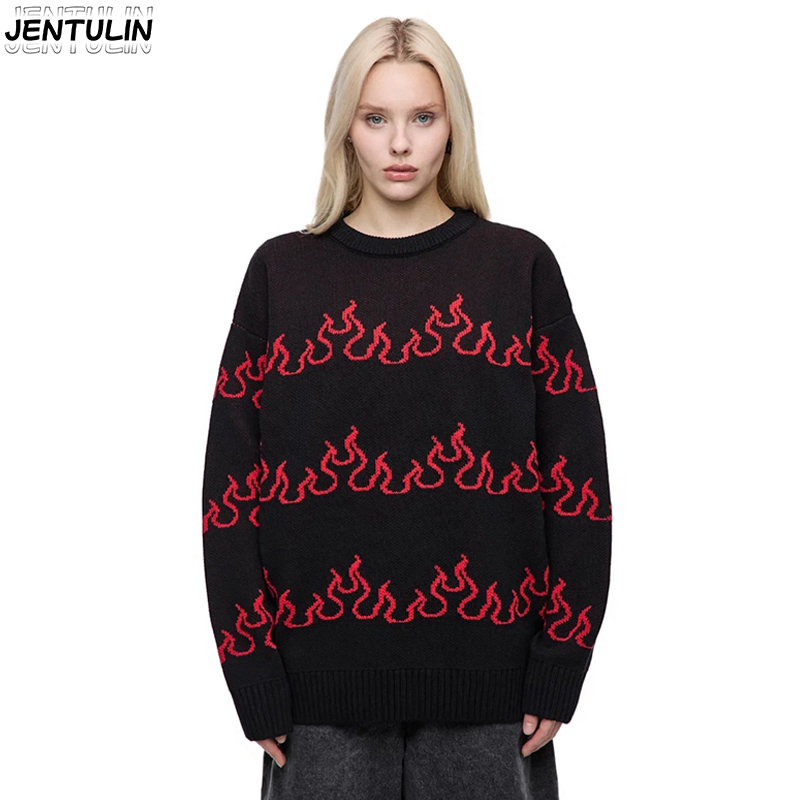 Flame Knitted Gifts For Men Wo - Mens Fashion Jumpers 评论和价格