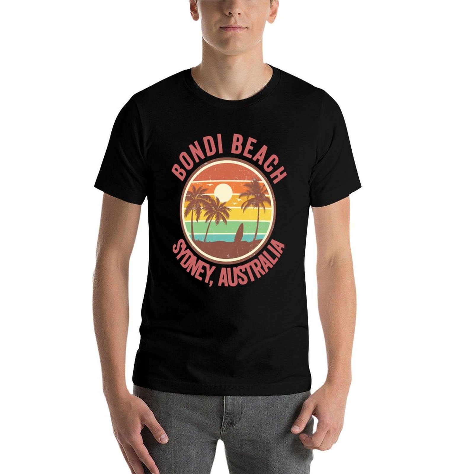 Retro Bondi Beach Sydney Austr - Men'S Fashion Sydney 评论和价格