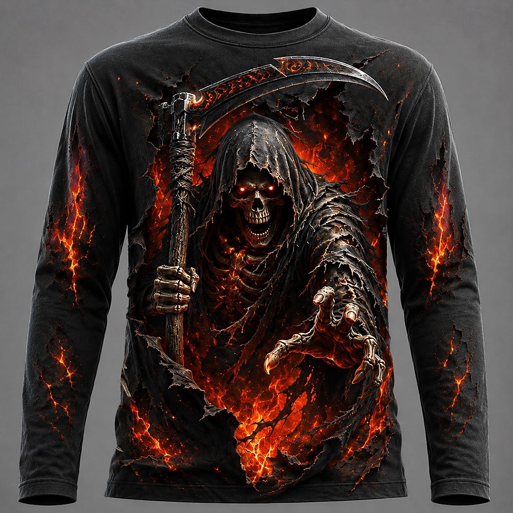 Halloween Men 3D Graphic Print - Men'S Fashion 2025 评论和价格