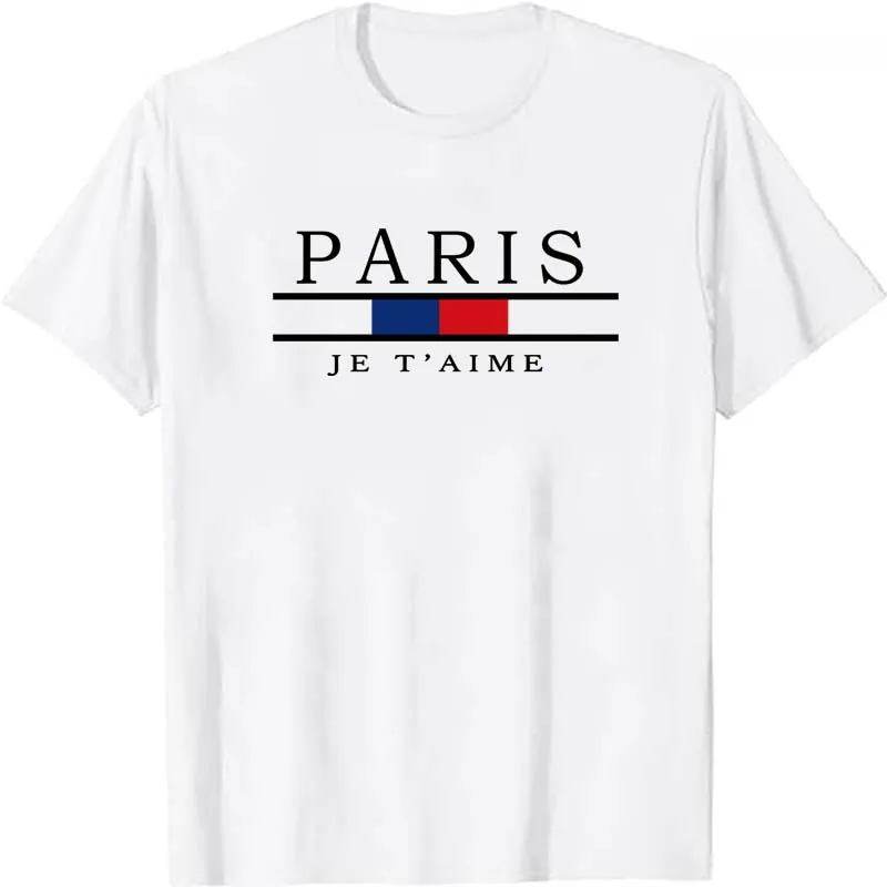 Paris Graphic Print T-shirts M - Paris Fashion Men 评论和价格