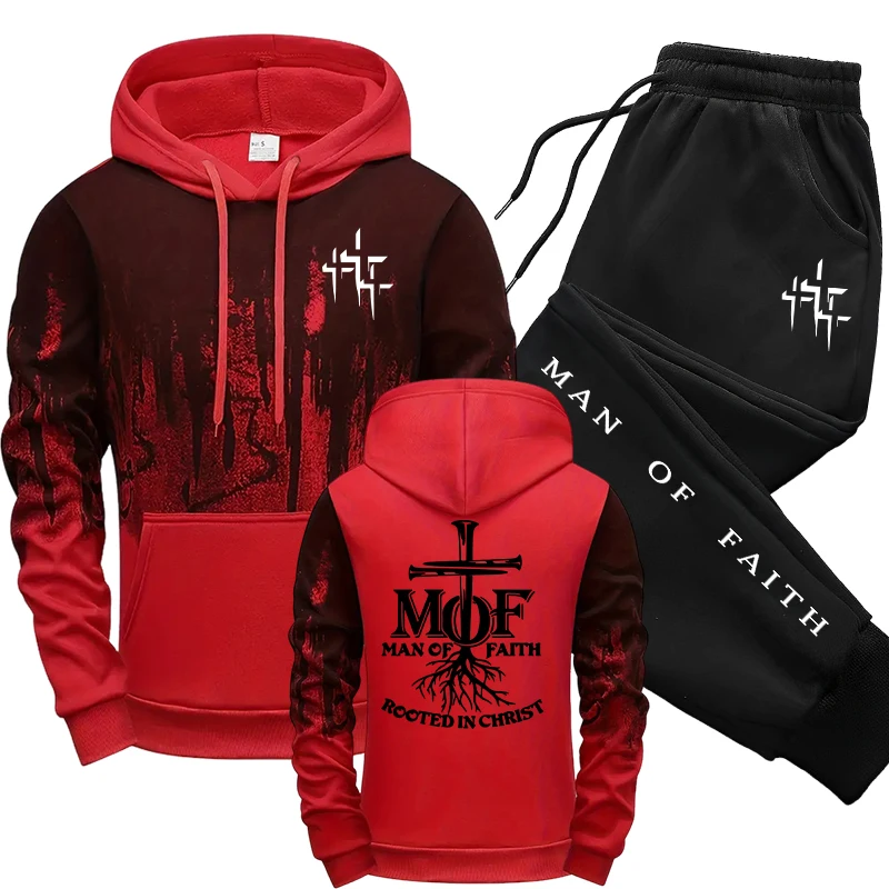 Man of Faith Men's Tracksuit H - Men'S Fashion For 2026 评论和价格