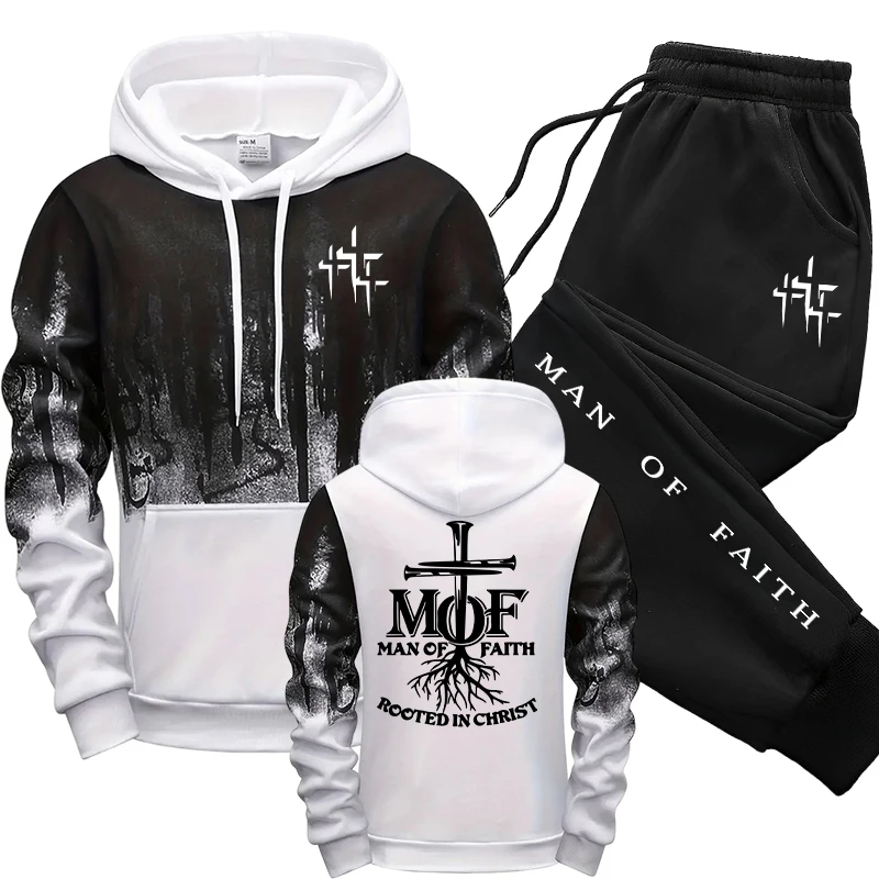 Man of Faith Men's Tracksuit H - Men'S Fashion For 2026 评论和价格
