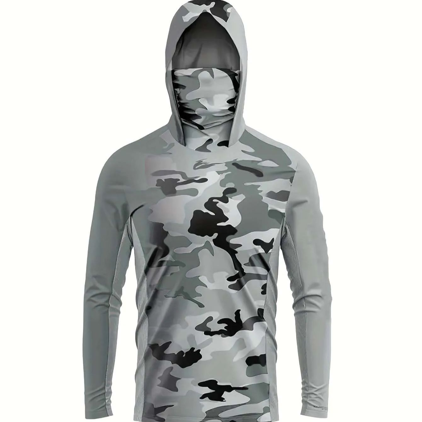 Outdoor Fisherman Hooded Long  - Military Shirt Men 评论和价格
