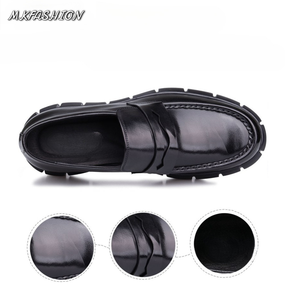 Genuine Leather Loafers for Me - Mens Fashion Dress 评论和价格