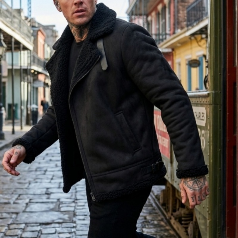 Men’s Winter Hiking Jacket Out - Sherpa Jacket Fleece 评论和价格