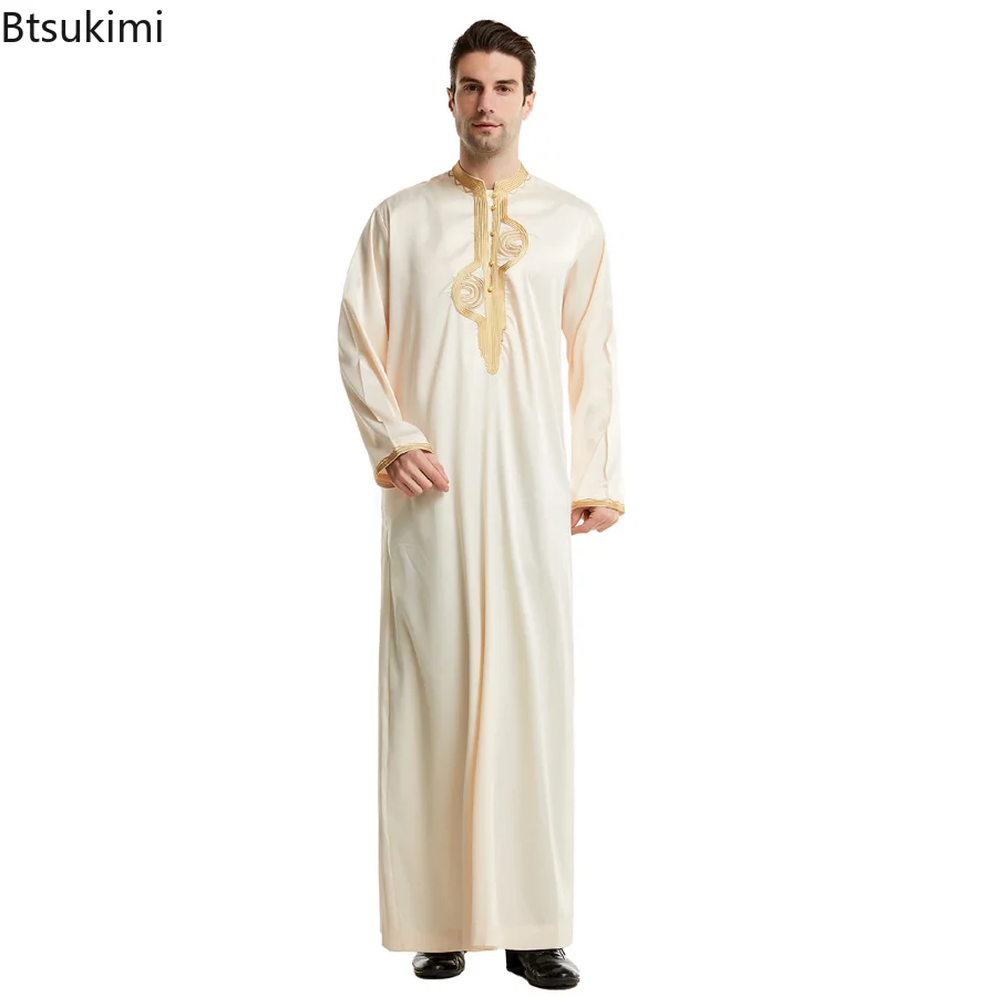 Muslim Men Clothing Kaftan Rob - Men'S Fashion Kurta 评论和价格