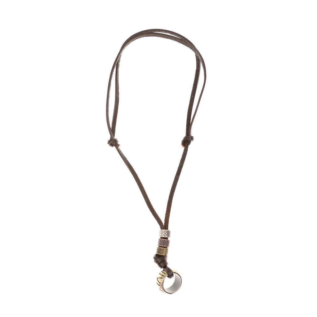 Fashion Leather Necklace for M - Men'S Fashion Night Out 评论和价格