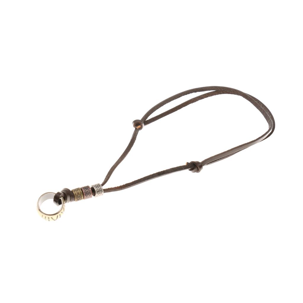 Fashion Leather Necklace for M - Men'S Fashion Night Out 评论和价格