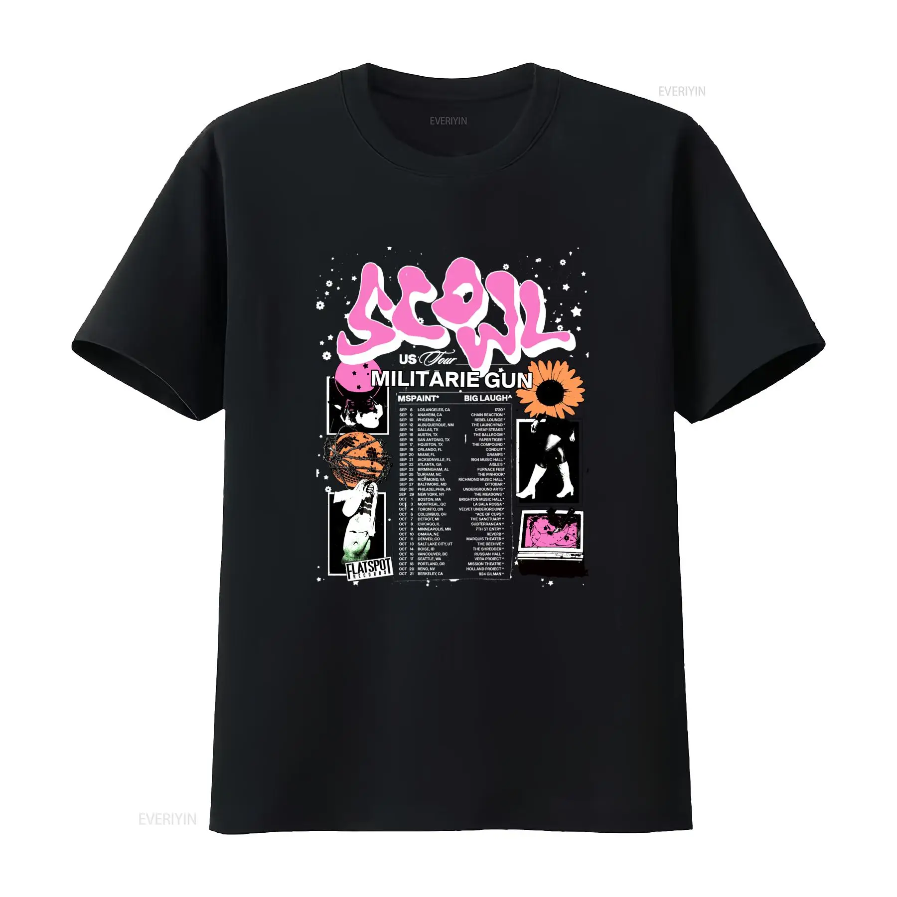 Scowl and Militarie Gun US Tou - Military Shirt Men 评论和价格