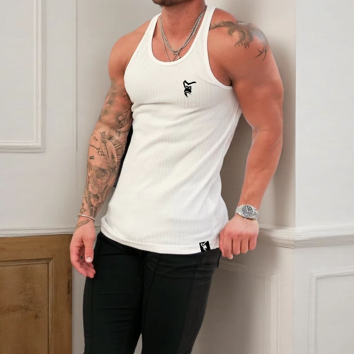 NEW Men's Quick Dry Running Ta - Muscle Tee Workout 评论和价格
