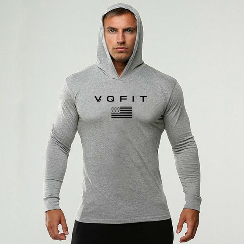 Mens Hooded Running T-shirts A - Muscle Tee Workout 评论和价格
