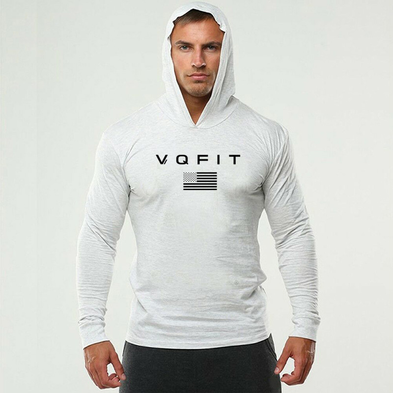 Mens Hooded Running T-shirts A - Muscle Tee Workout 评论和价格
