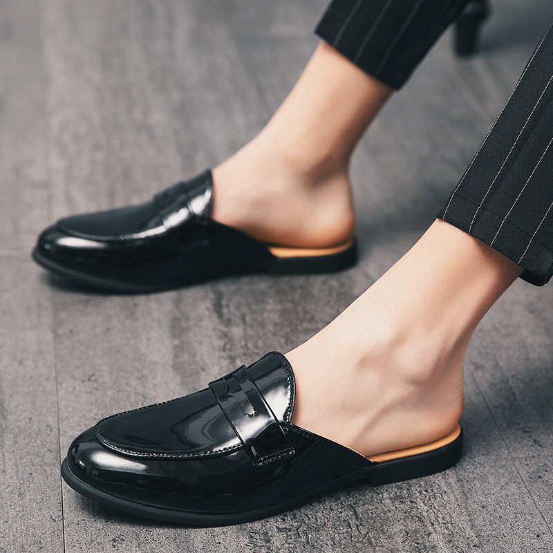 Italian Design Men Slippers Pa - Men'S Fashion Loafers Shoes 评论和价格
