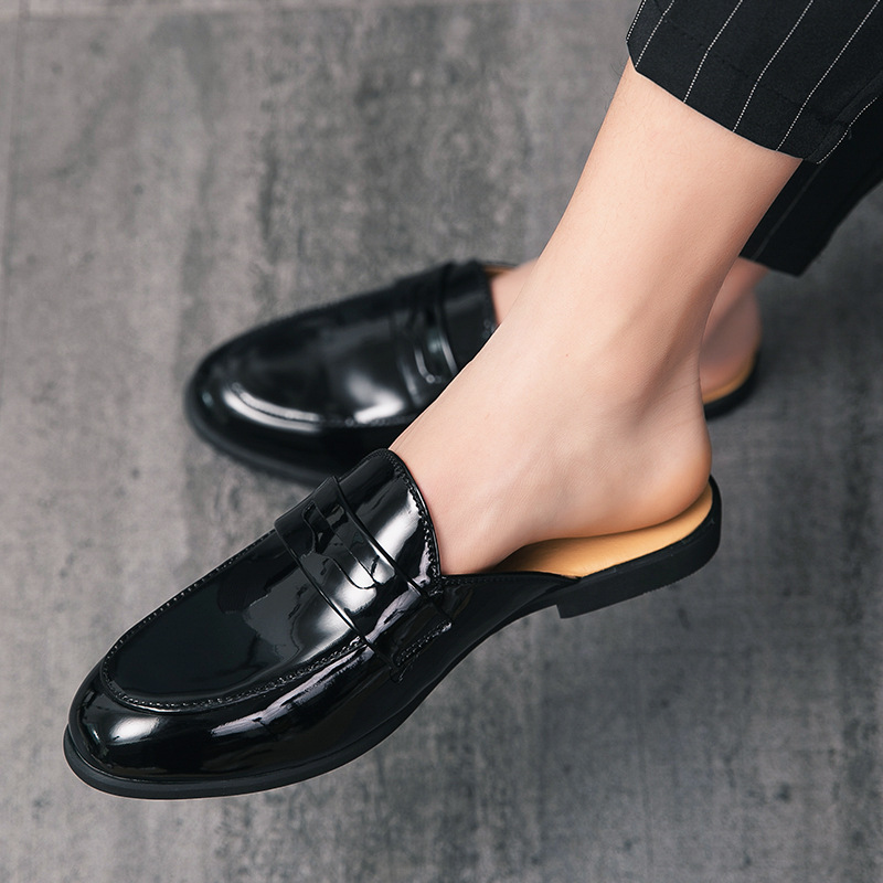 Italian Design Men Slippers Pa - Men'S Fashion Loafers Shoes 评论和价格