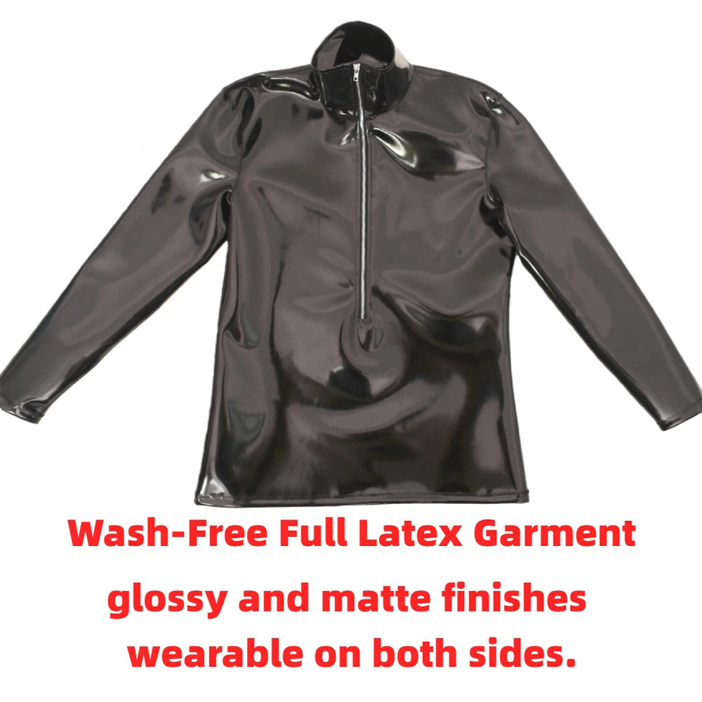 Sexy Men PVC Glossy Shiny Long - Men'S Fashion 2025 评论和价格
