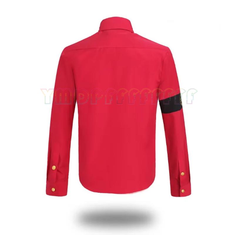 POP Michael Jackson anti war m - Military Shirt Men 评论和价格