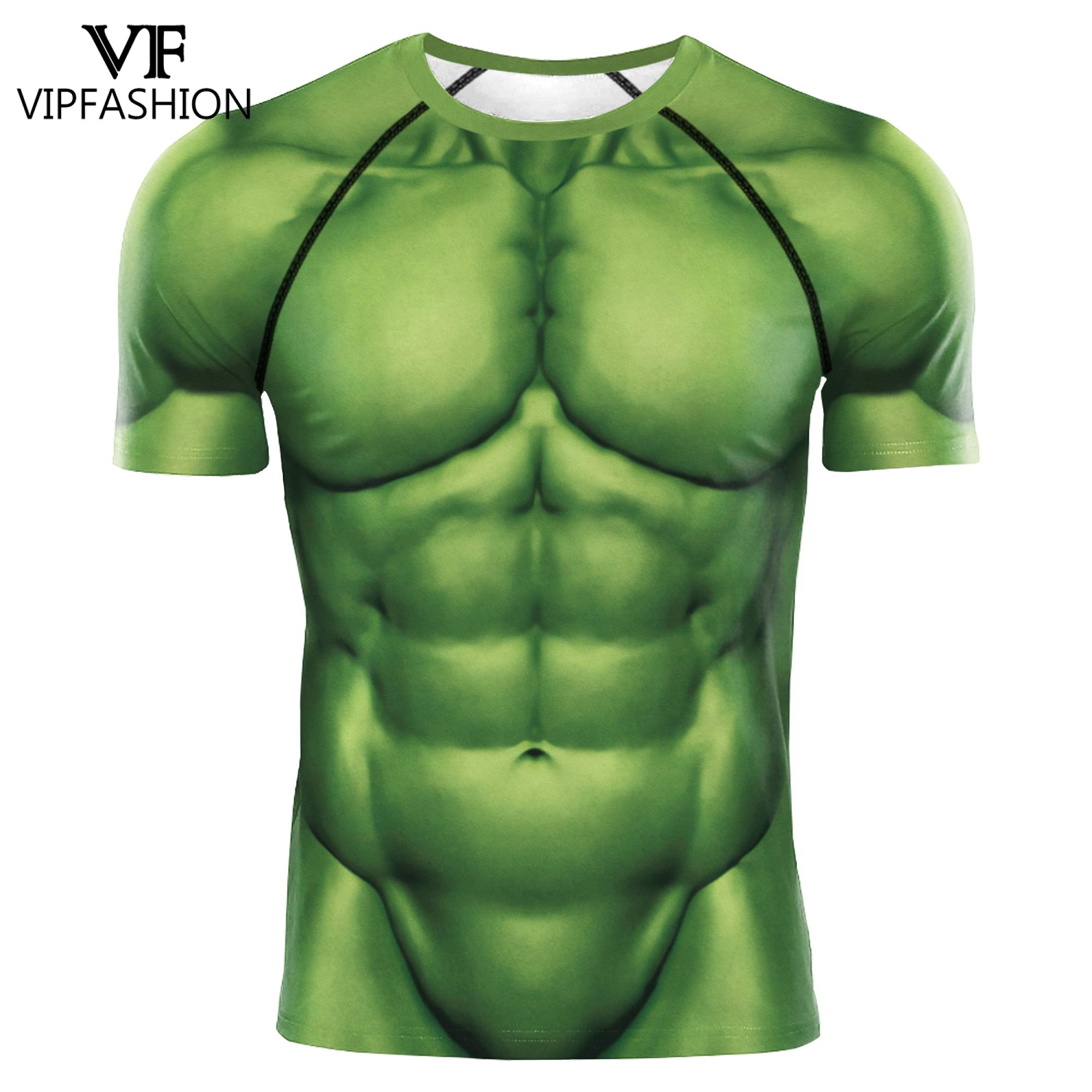VIP FASHION Green Muscle T-shi - Muscle Tee Workout 评论和价格