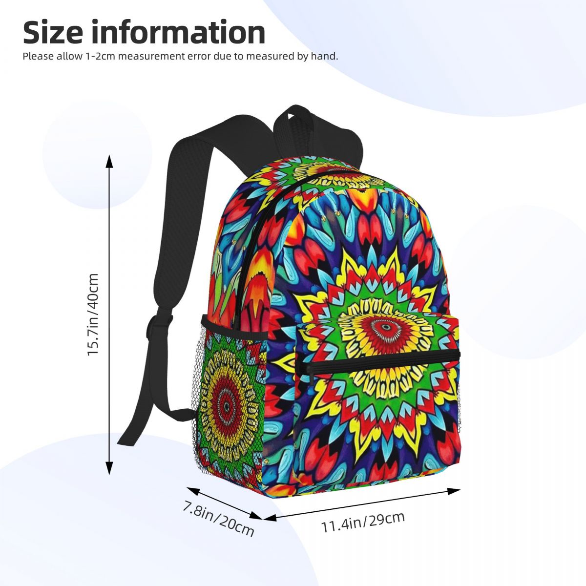 Vibrant Trippy Mandala 1960s P - Men'S Fashion 1960S 评论和价格