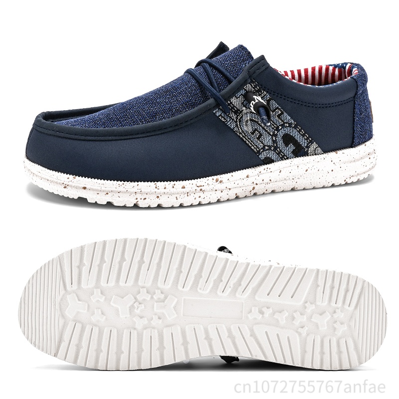 Hot Sale Blue/Black Men Loafer - Men'S Fashion Loafers Shoes 评论和价格