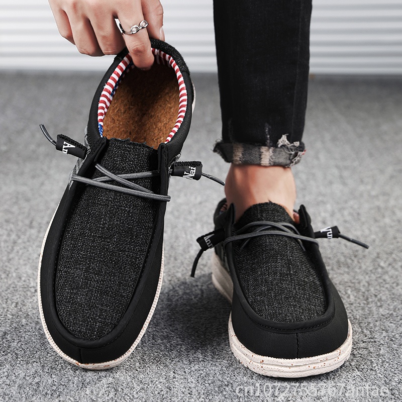 Hot Sale Blue/Black Men Loafer - Men'S Fashion Loafers Shoes 评论和价格