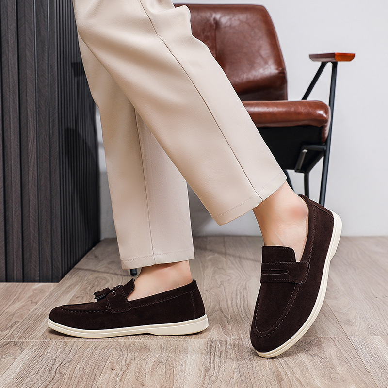 Fashion Comfortable Men's Driv - Men'S Fashion Loafers Shoes 评论和价格