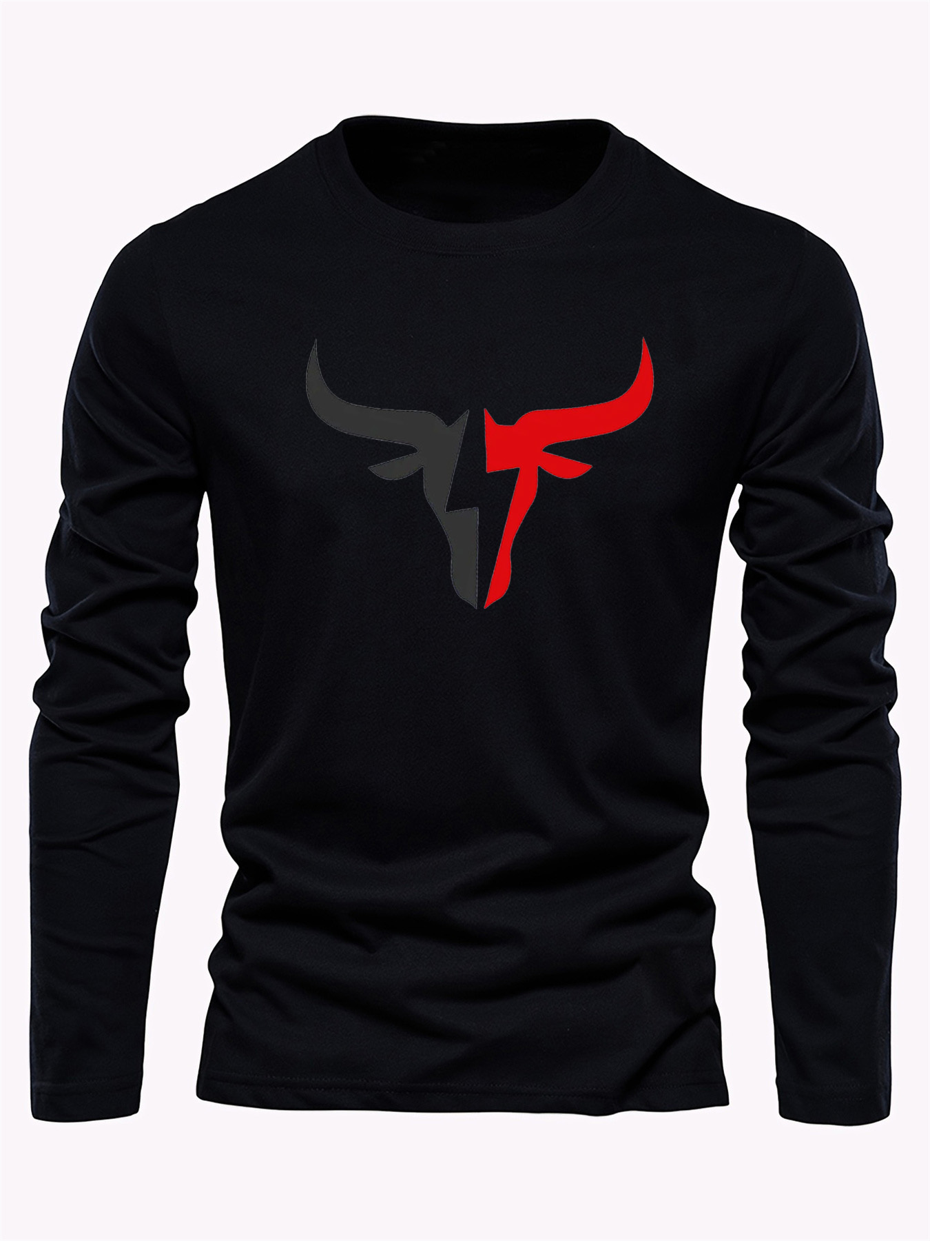 Simple Solid Color Men's Long  - Men'S Fashion 2025 评论和价格