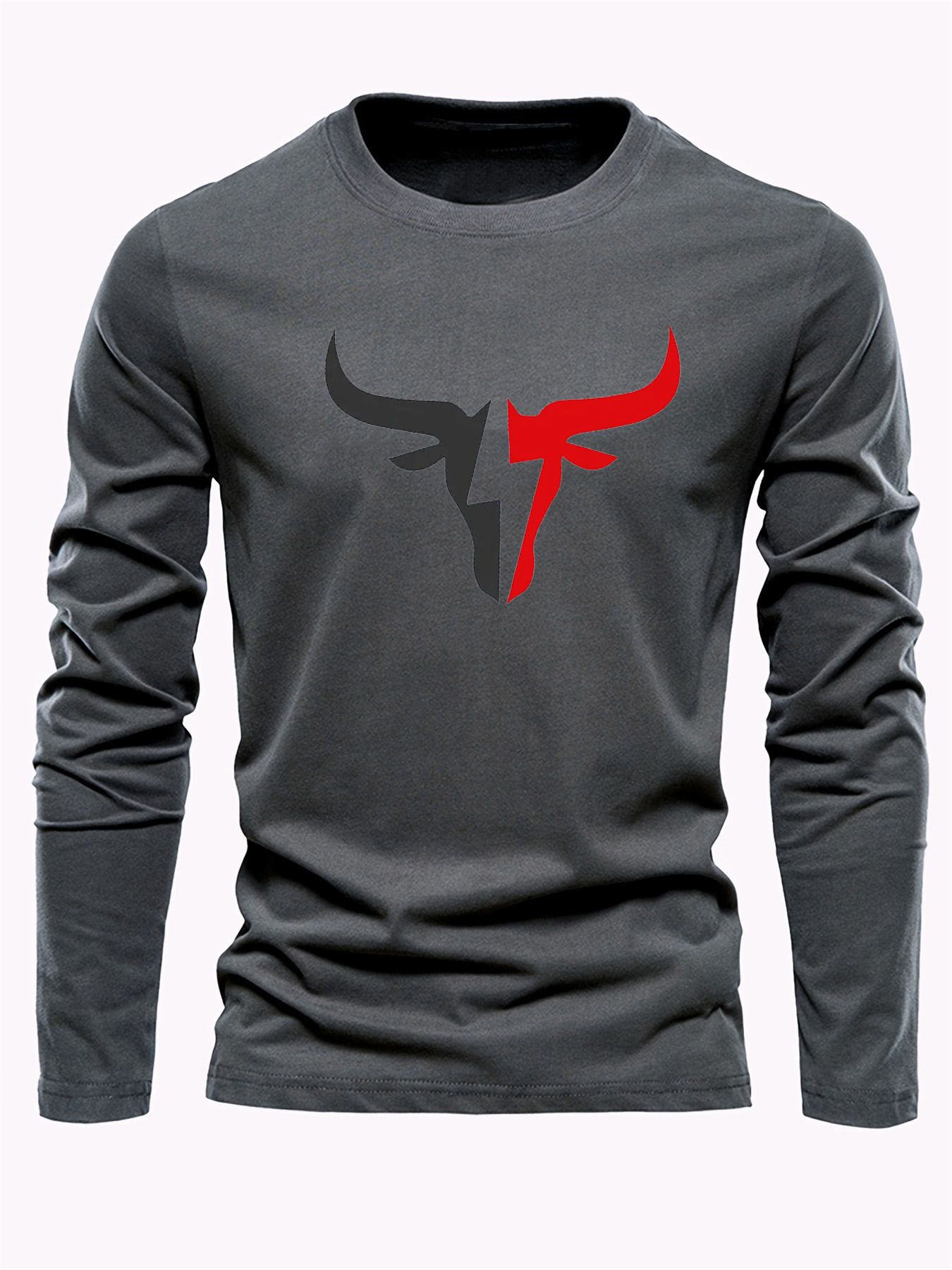 Simple Solid Color Men's Long  - Men'S Fashion 2025 评论和价格