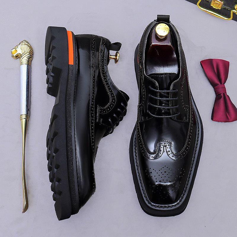 Men's Brogue Platform Oxford S - Oxford Shoes Brogue 评论和价格
