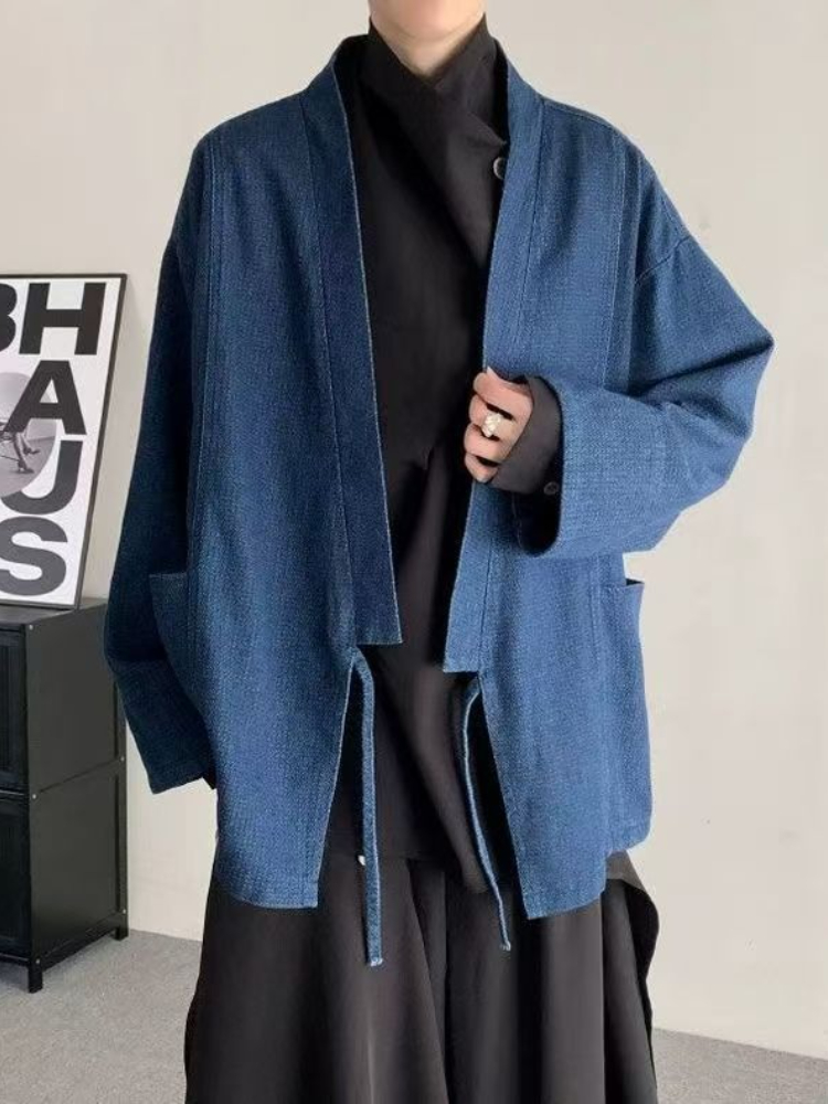 Vintage Japanese Style Denim C - Mens Fashion Jumpers 评论和价格