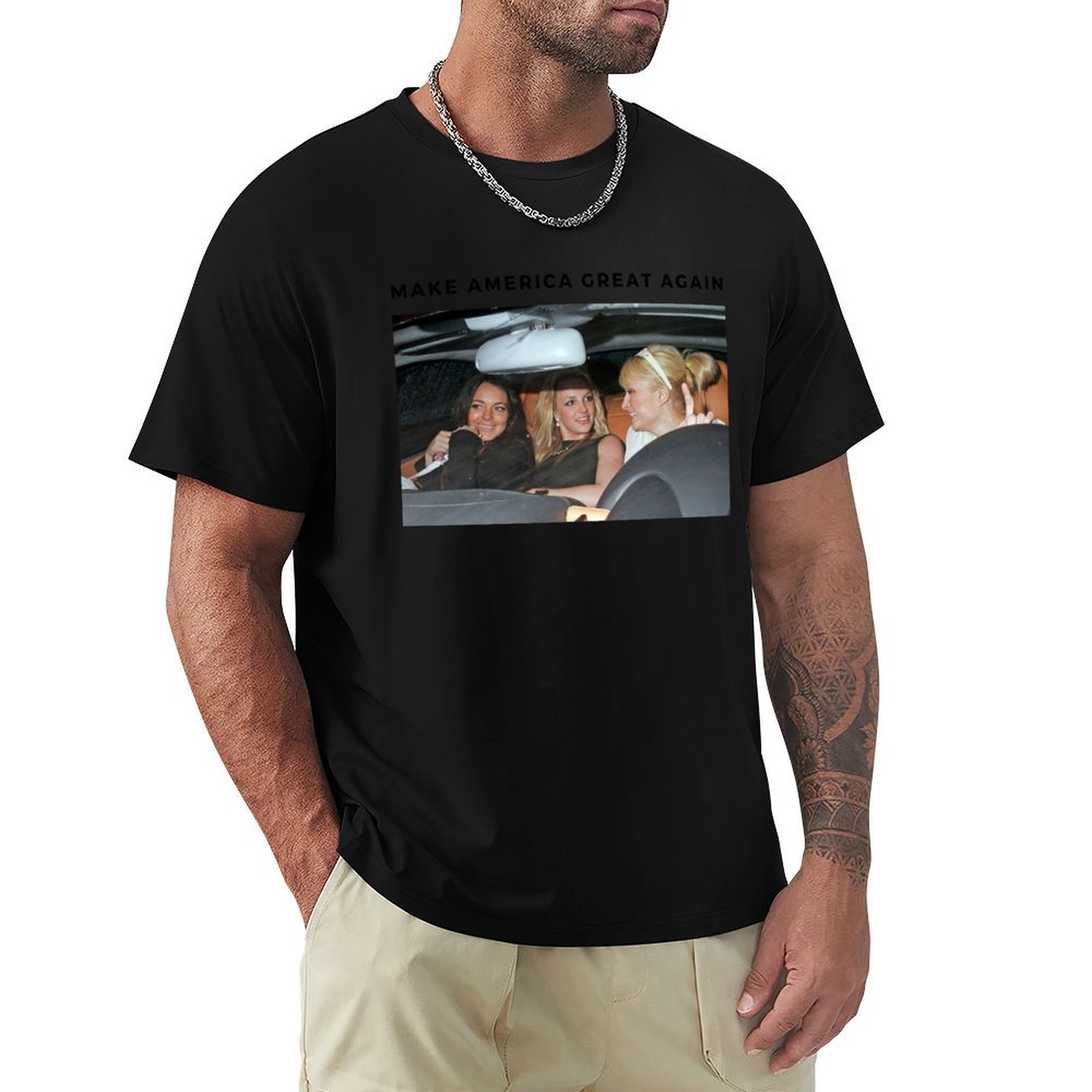 Britney Paris Lindsay T-Shirt  - Paris Fashion Men 评论和价格